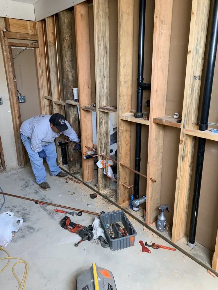 Commercial rough-in plumbing for Commercial Plumbing in Sun Valley